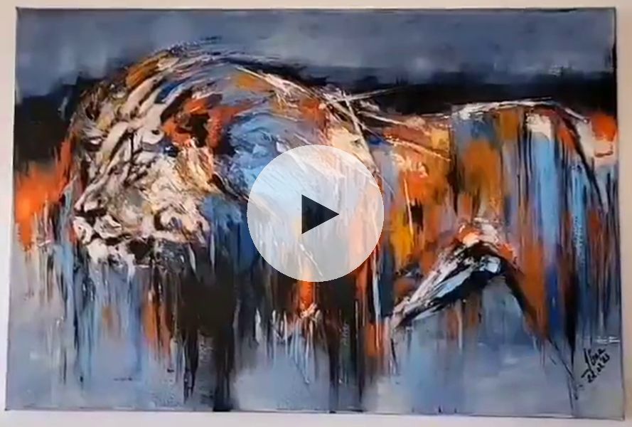 ArteDiAlina.com painting: Wild Life